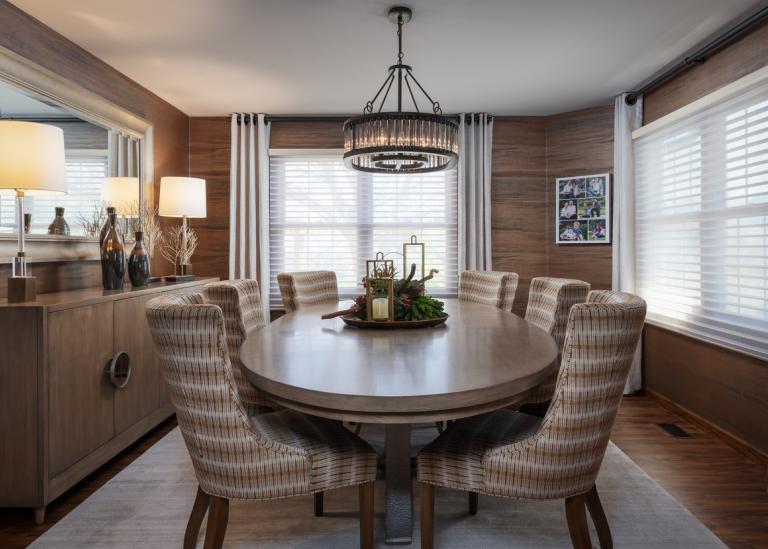 Sophisticated Transitional dining room
